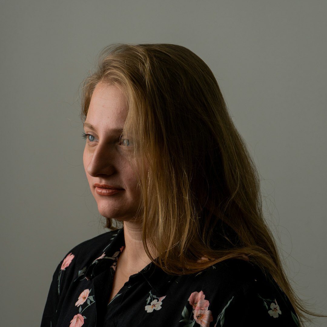 Studio portrait of a professional woman senior news editor
